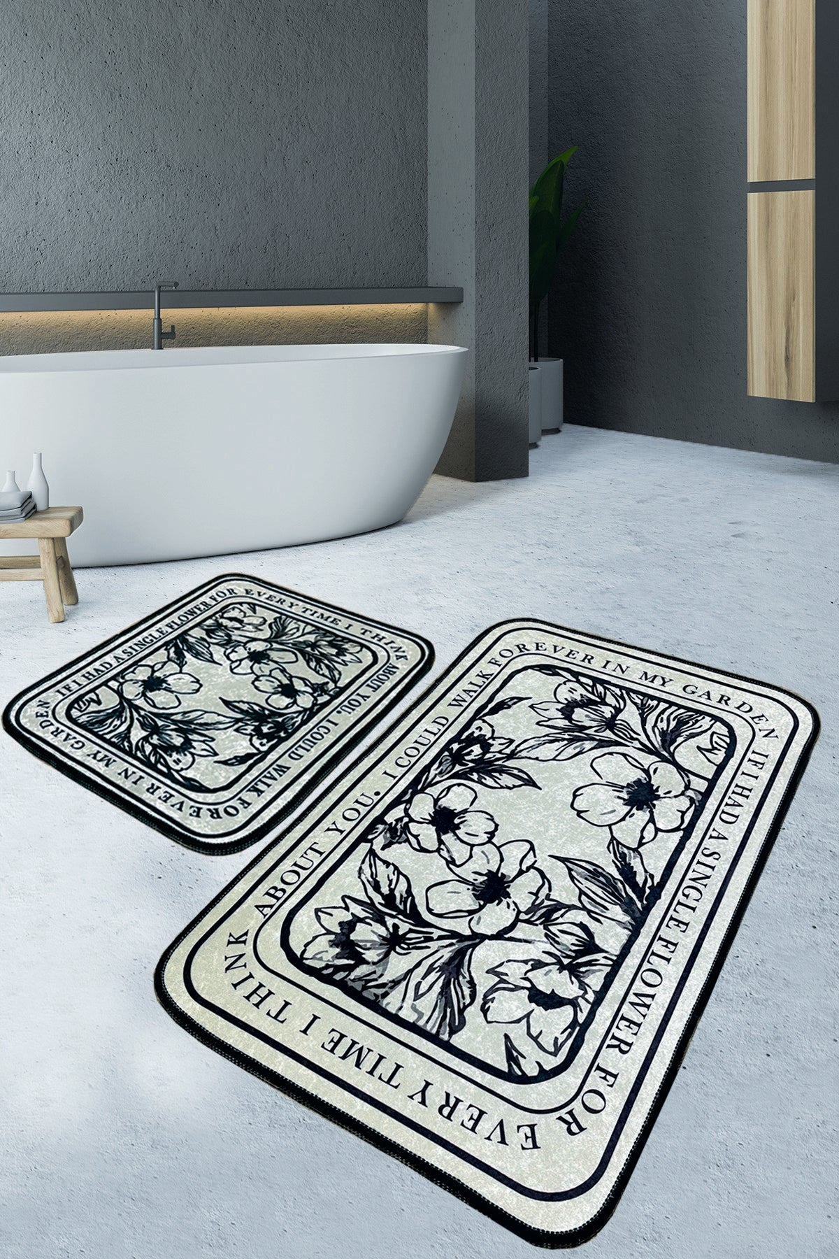 Set kupaonskih prostirki (2 komada) Singleflo