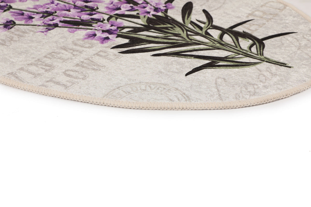 Kupaonski tepisi u setu (3 komada), Lavender
