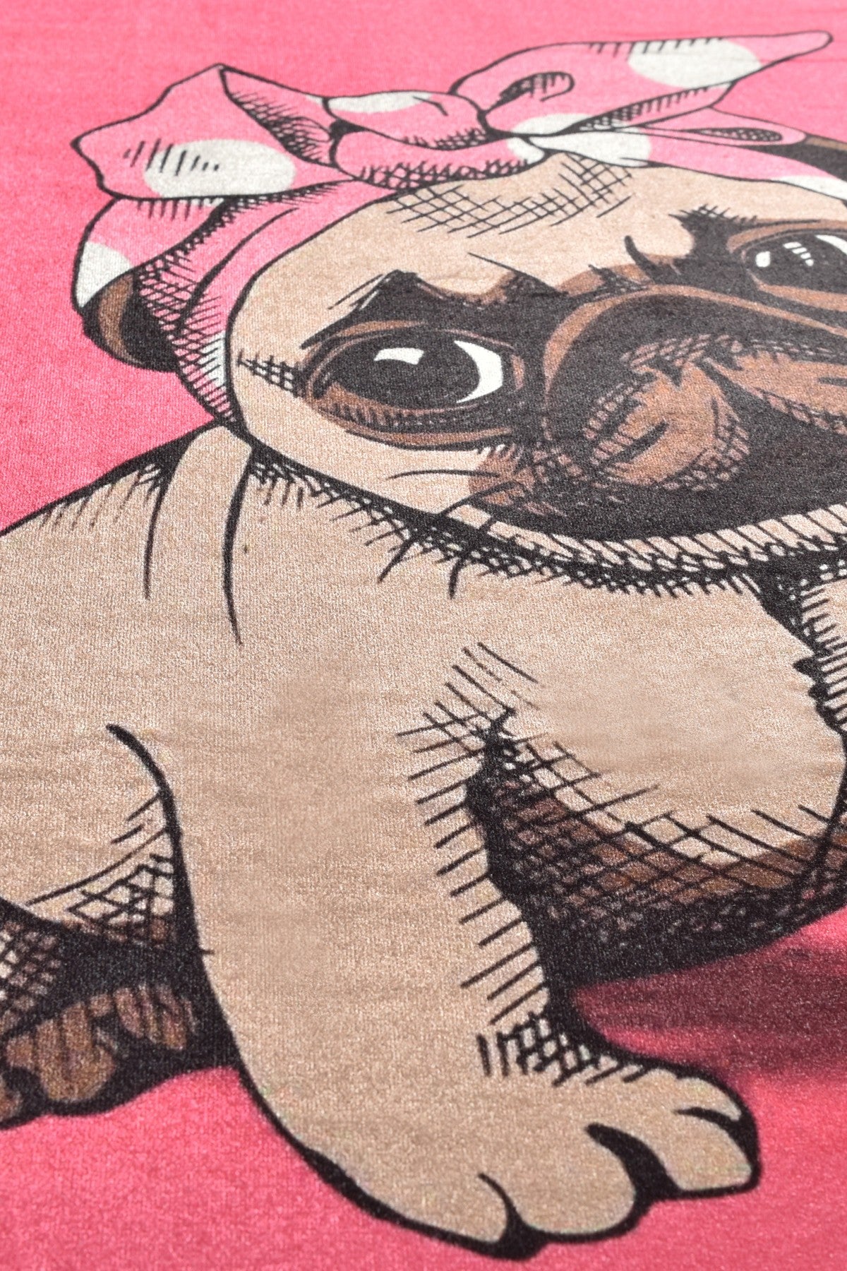 Prostirka kupaonska Pink Pug Djt (100 cm)