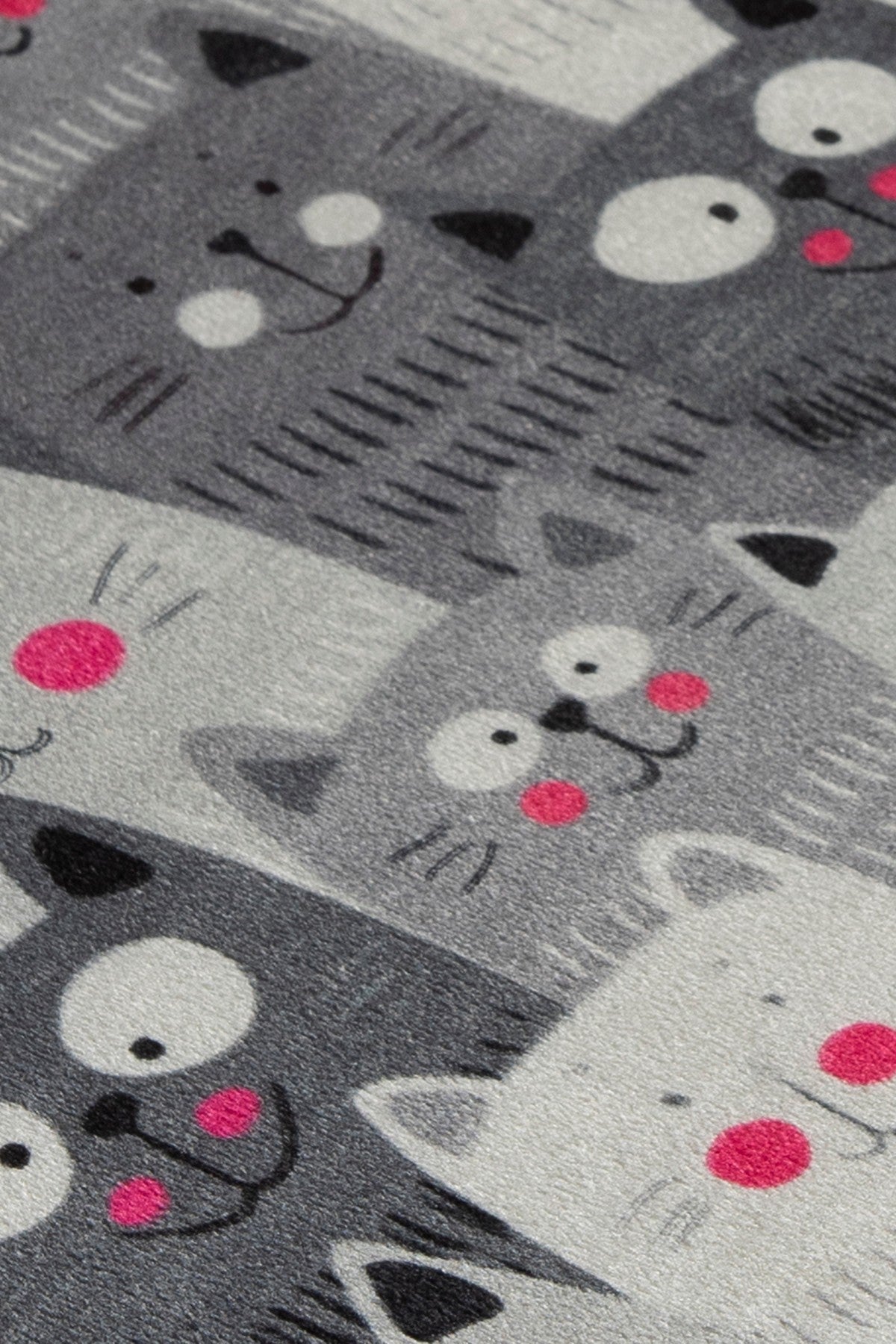 Tepih kupaonski, Meow - Grey (40 x 60)