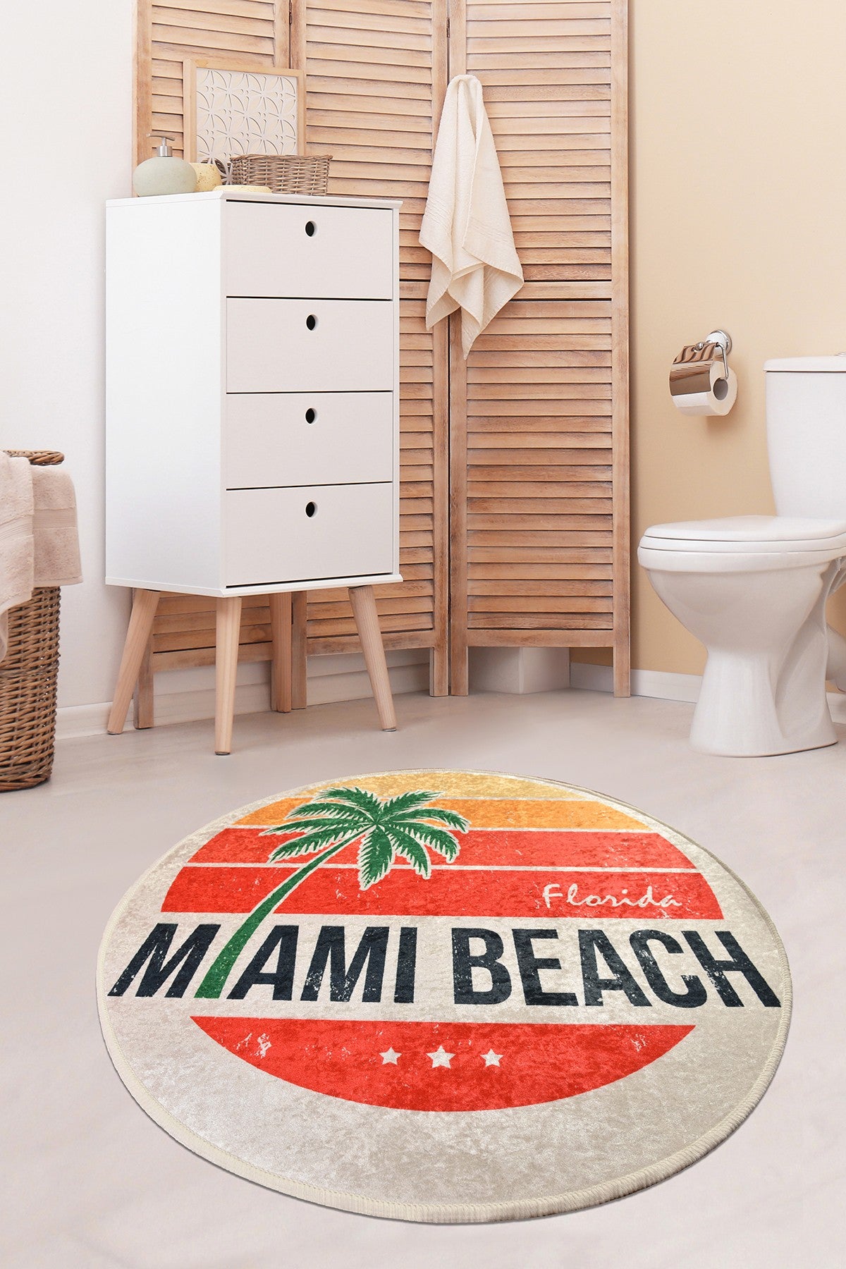 Prostirka kupaonska Miami Beach (100)