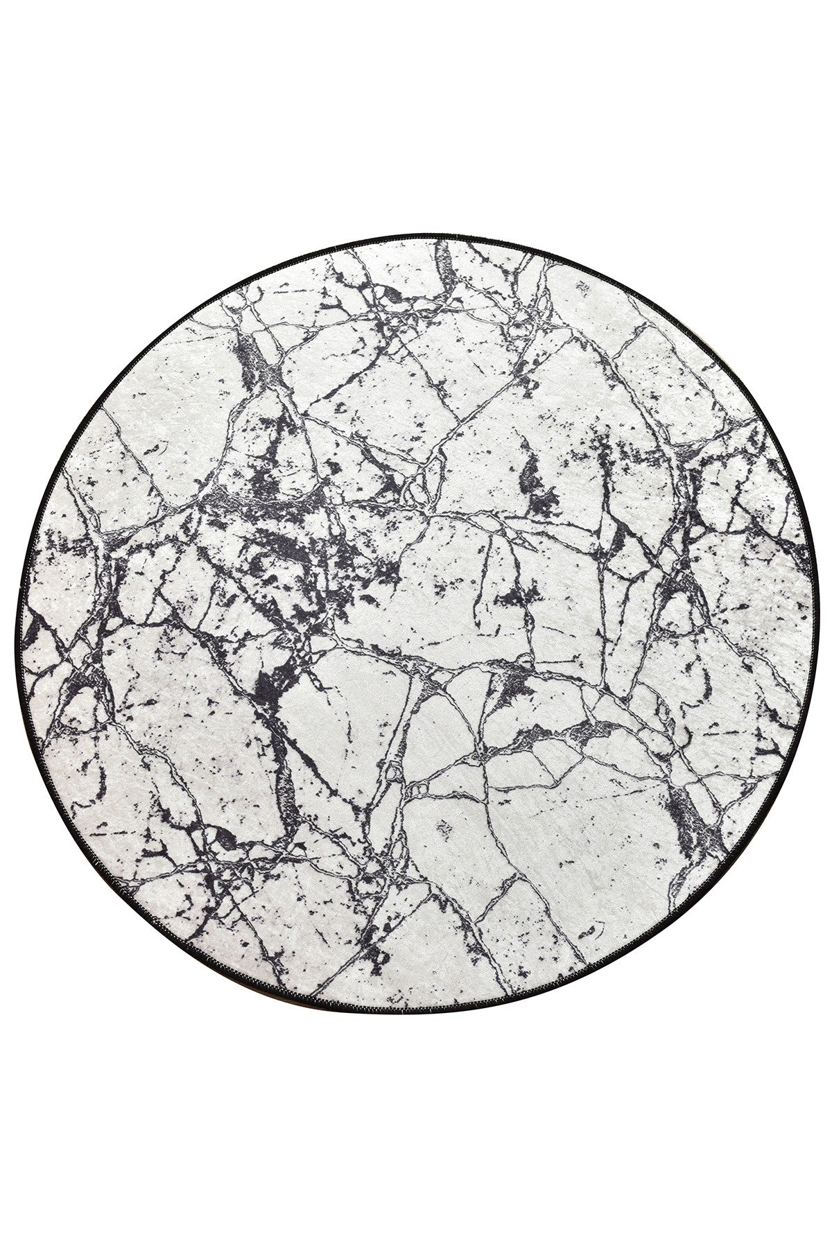 Kupaonski tepih MARBLEL, Marble (100 cm) - White