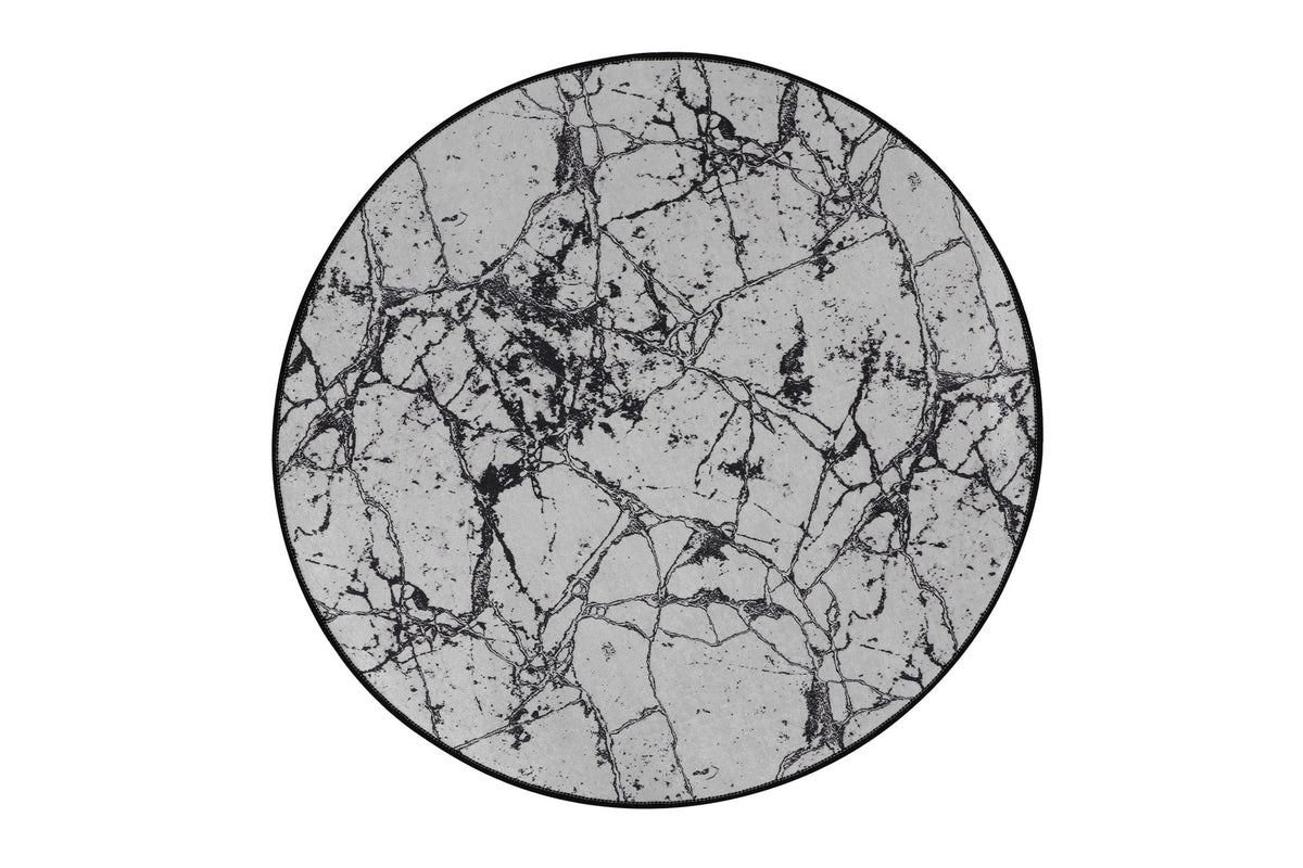 Tepih kupaonski, Marble (140 cm) - White