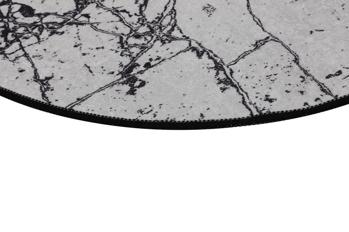 Tepih kupaonski, Marble (140 cm) - White