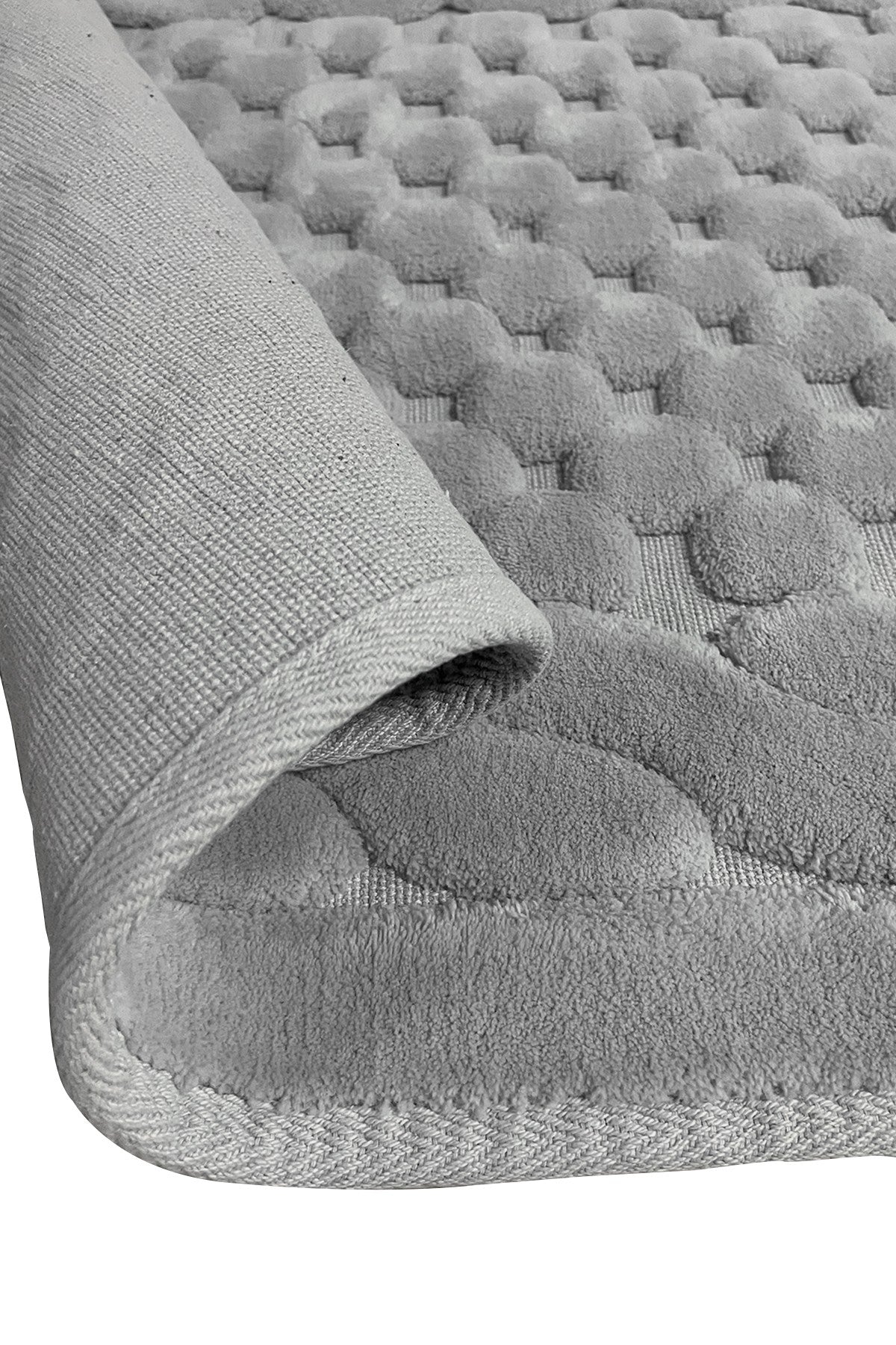 Kupaonski tepisi u setu (2 komada), Bambi Cotton - Grey