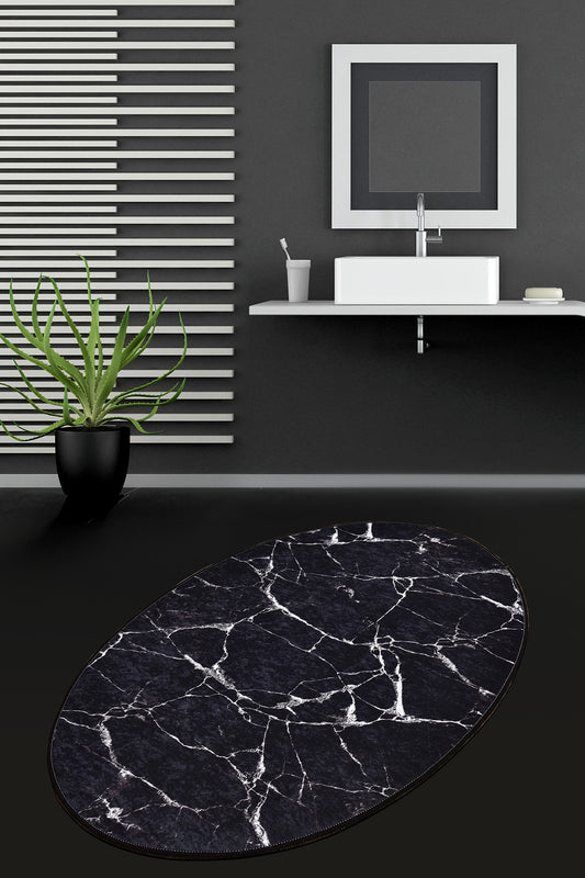 Tepih kupaonski, Marble DJT - Black