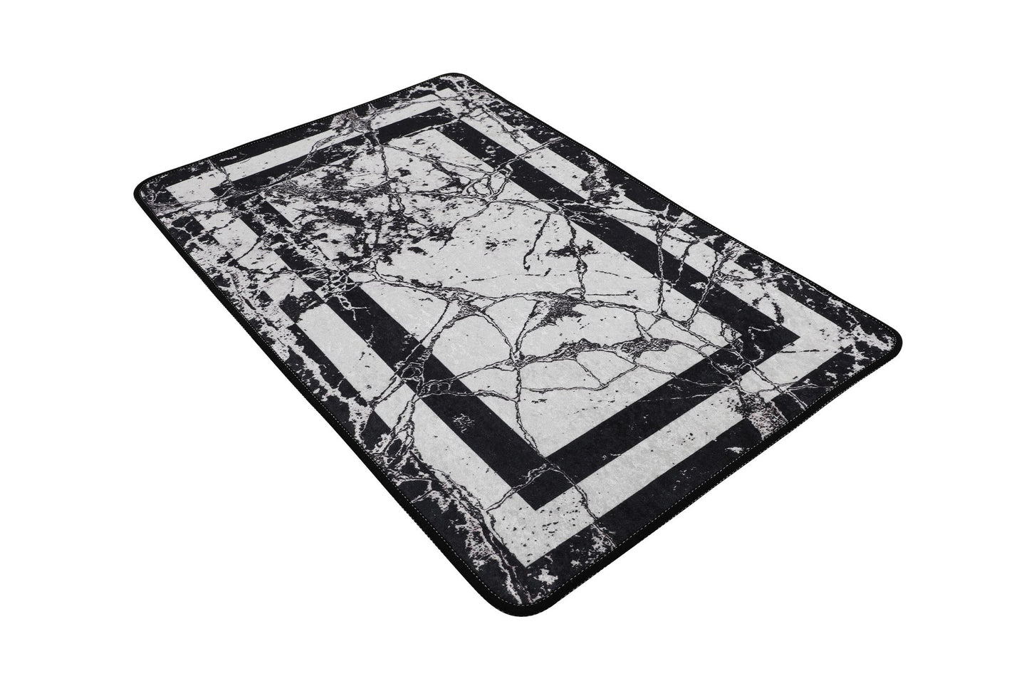 Tepih kupaonski, Marmor - Black (70 x 120)