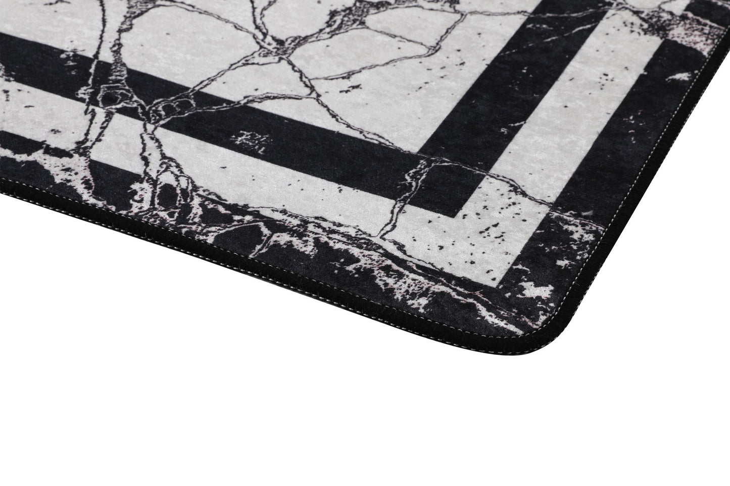Tepih kupaonski, Marmor - Black (70 x 120)