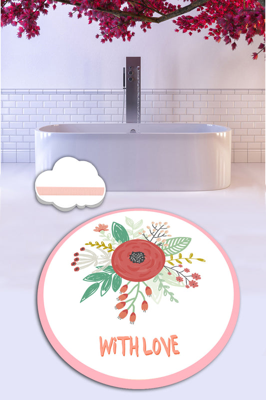 Kupaonska prostirka With Love (140 cm)