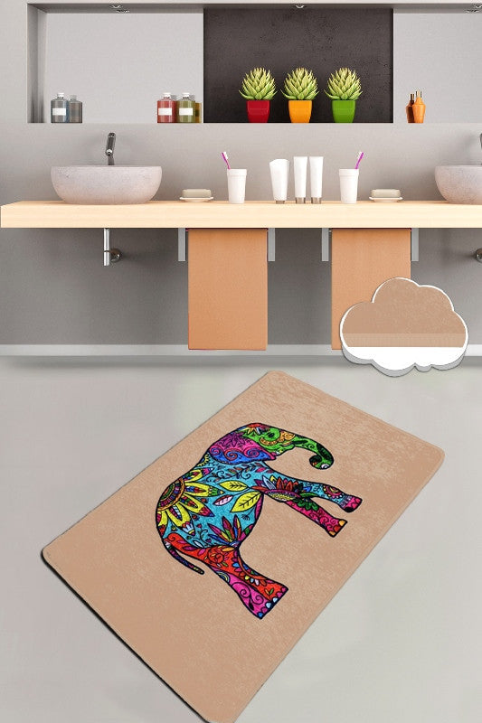 Kupaonska prostirka Olifant - bež (80 x 100)