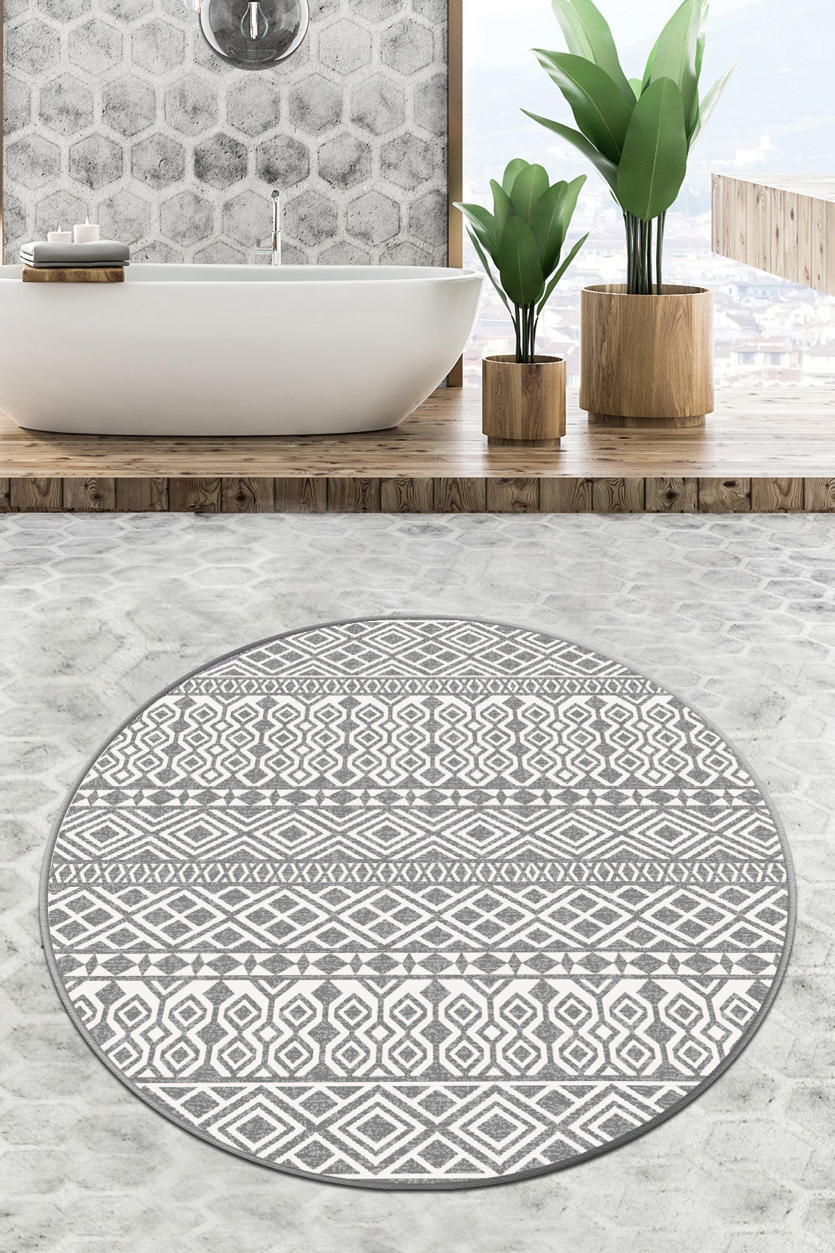 Kupaonska prostirka Order Circle Djt 160