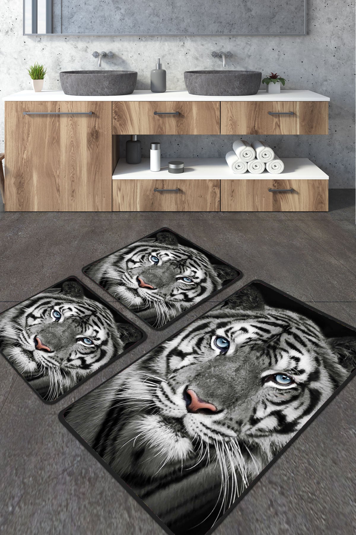 Set kupaonskih prostirki (2 komada) Hunter Djt