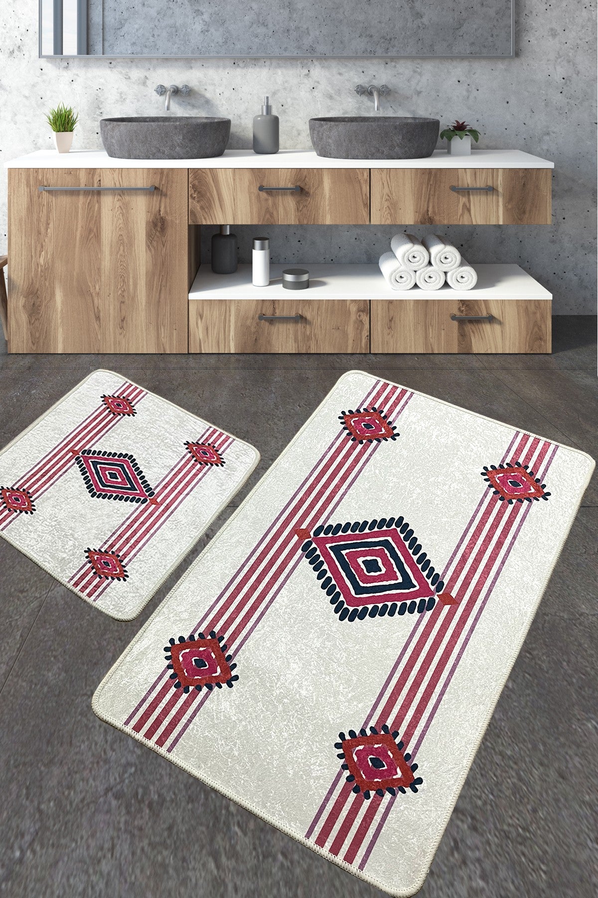 Set kupaonskih prostirki (2 komada) Meore
