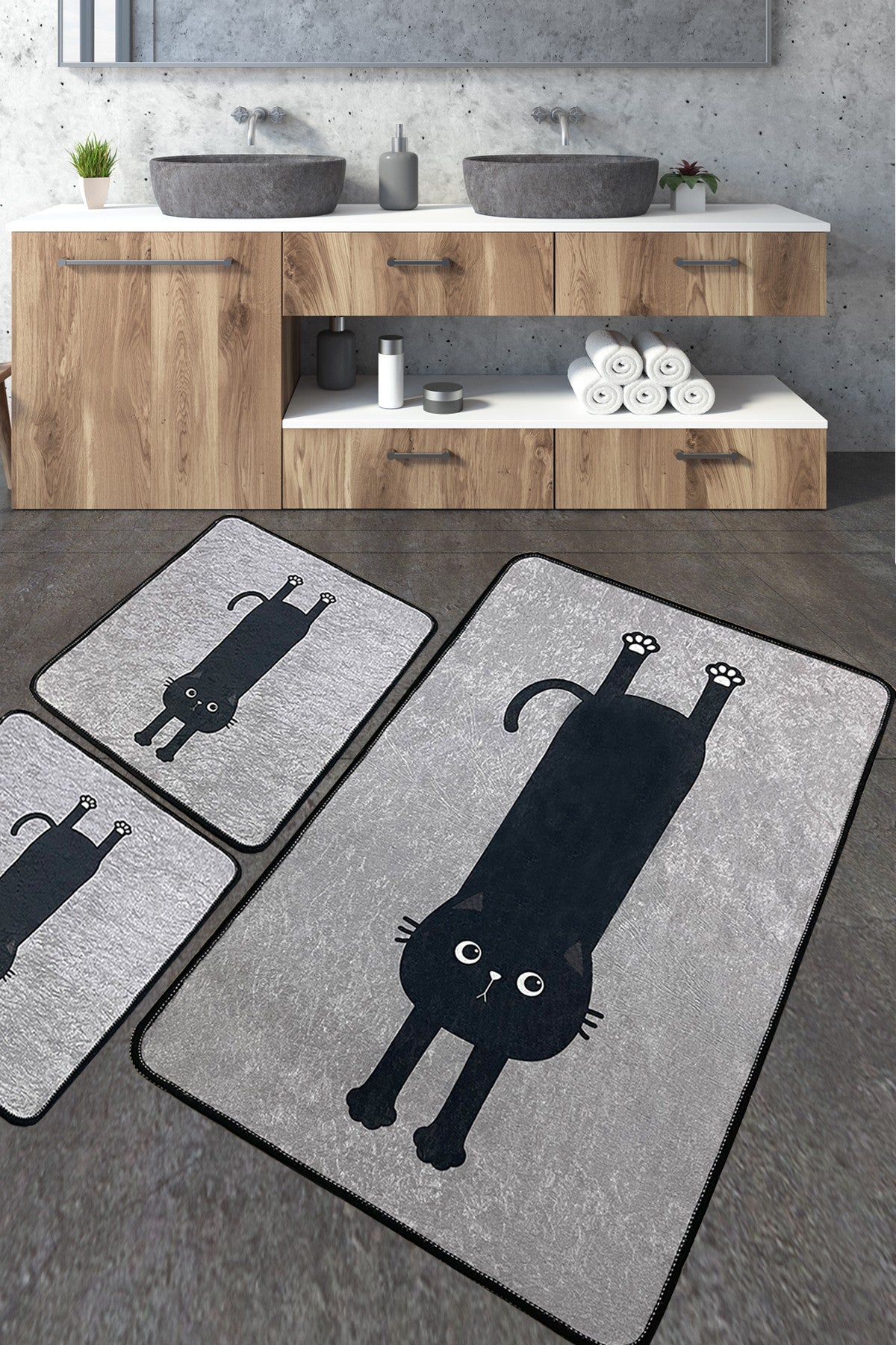 Set kupaonskih prostirki (3 komada) Comfort v2