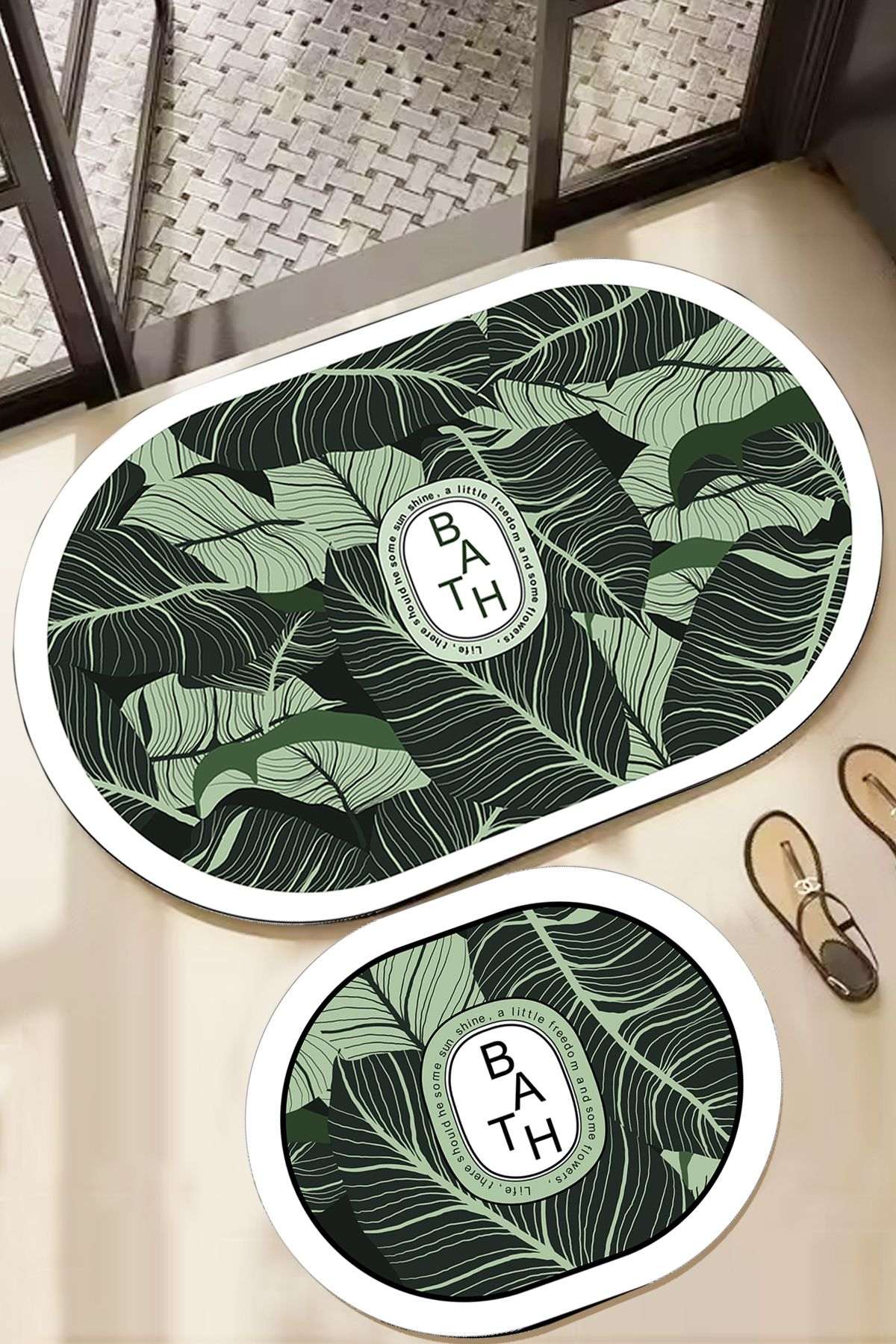 Set prostirki za kupaonicu (2 komada)