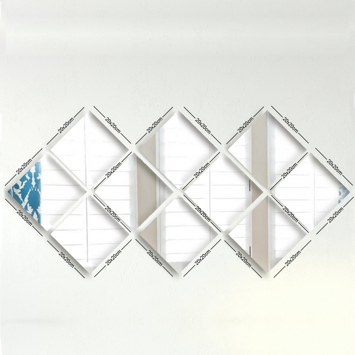 Set ogledala (10 komada), SETAYNA_005