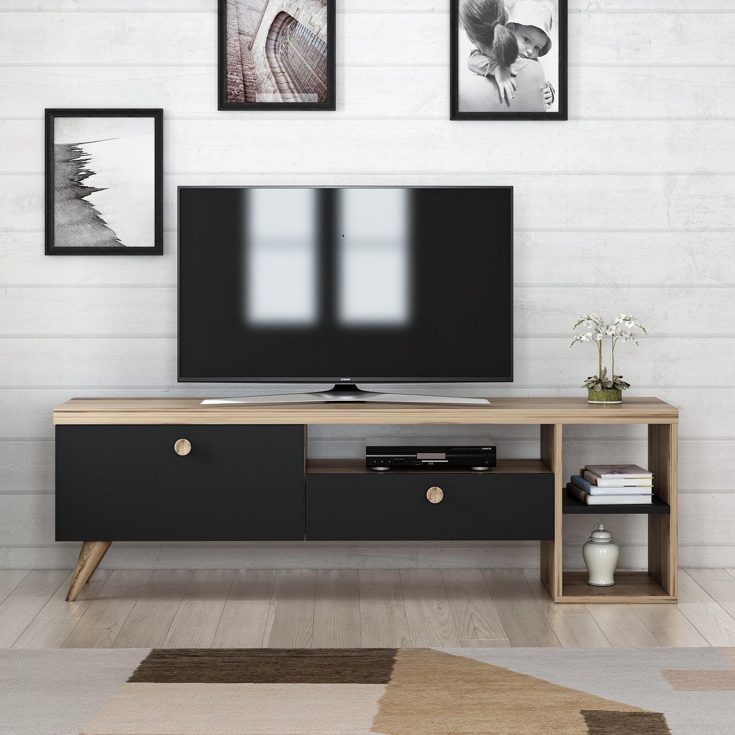 Polica za TV PARION, Parion - Black