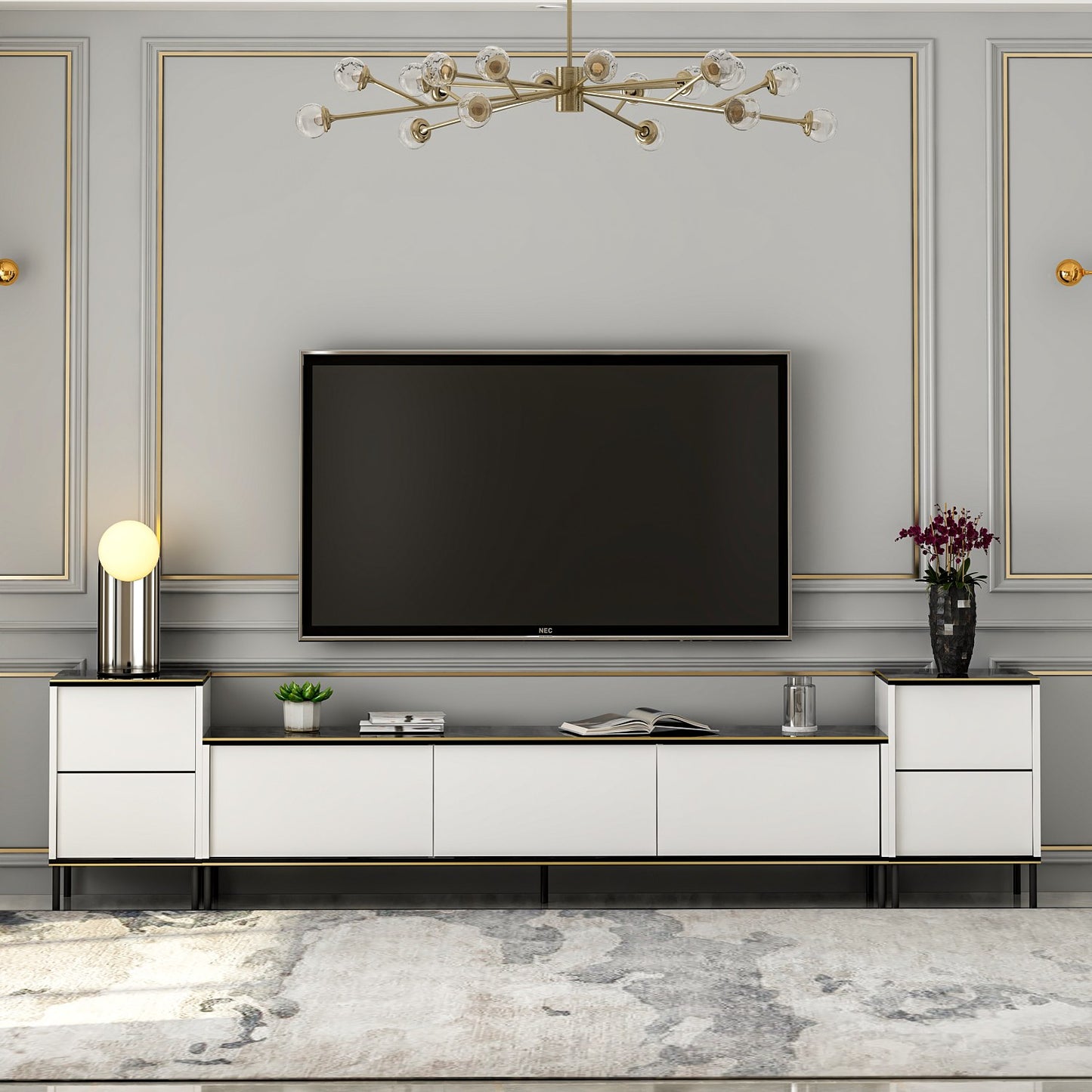 TV jedinica, Imaj - White, Marble