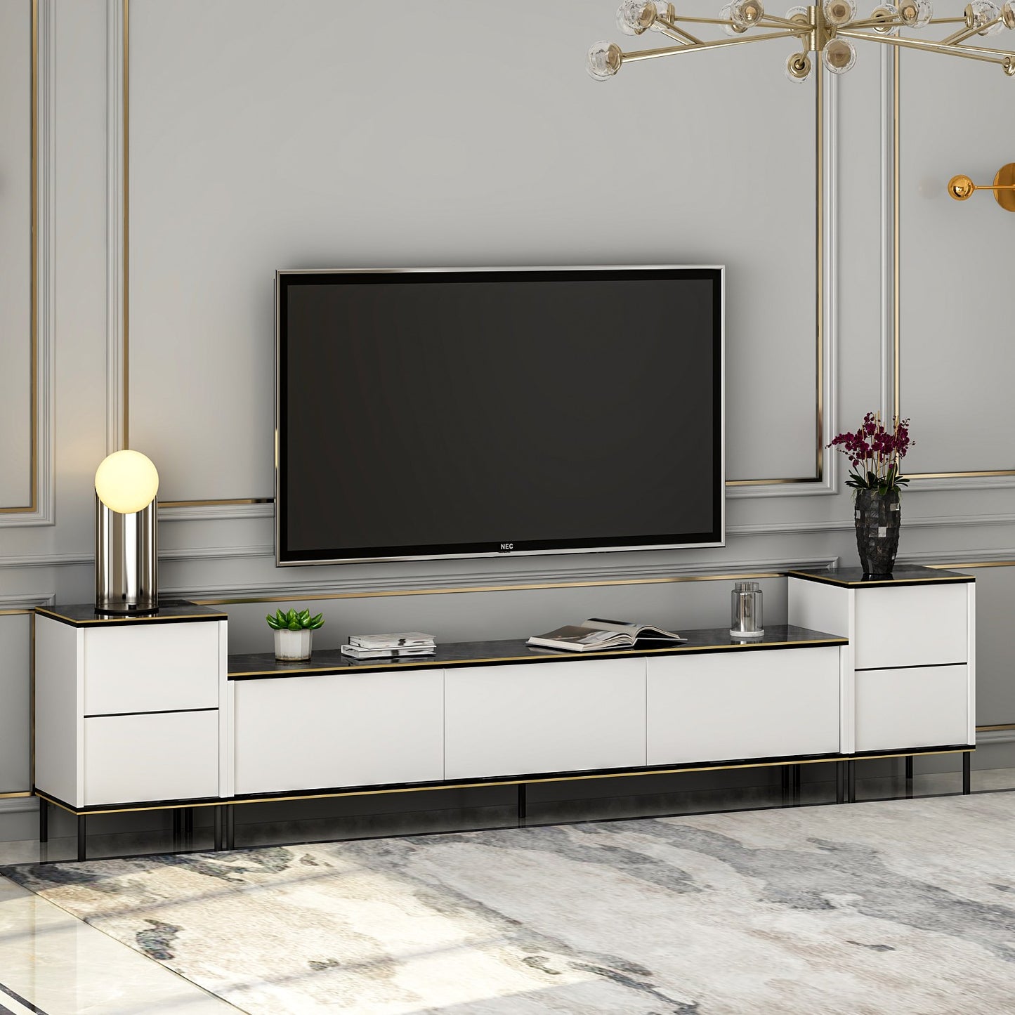 TV jedinica, Imaj - White, Marble