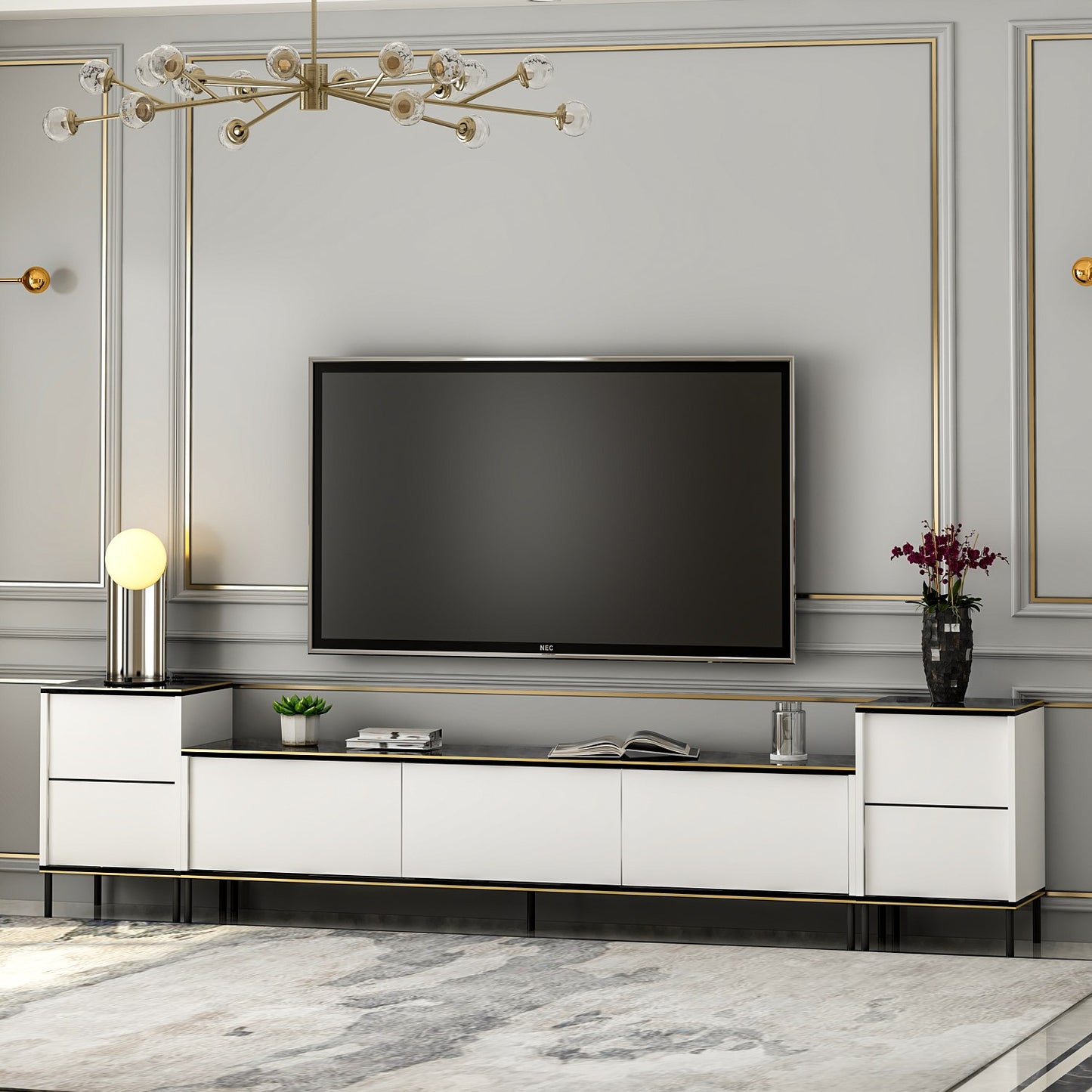 TV jedinica, Imaj - White, Marble