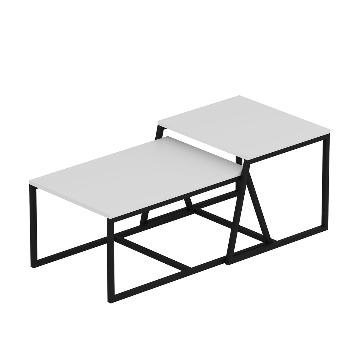Stolić za kavu, Minimal - Bijeli