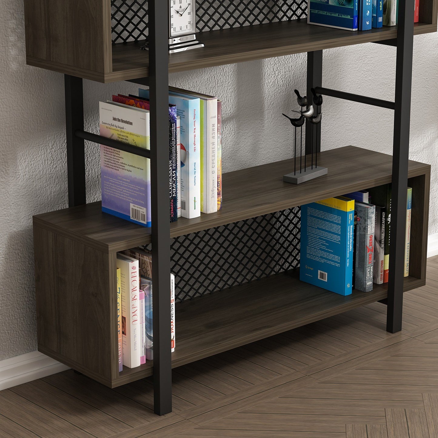 Polica za knjige, Still - Walnut