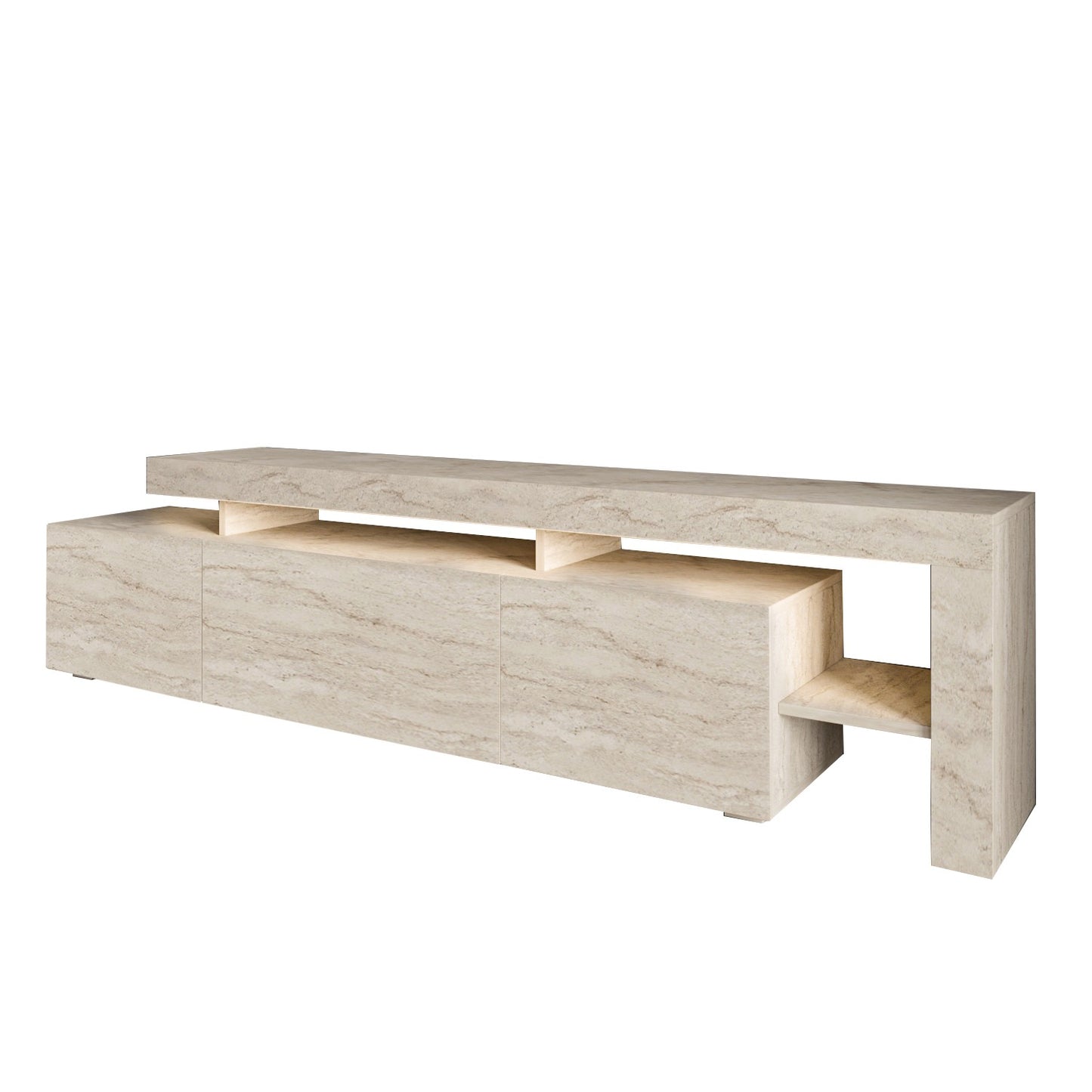 TV stalak BELIZ, boja Travertine
