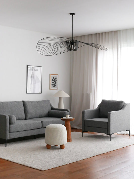 Trosjed Nordi 3 Seater Metal - sivi