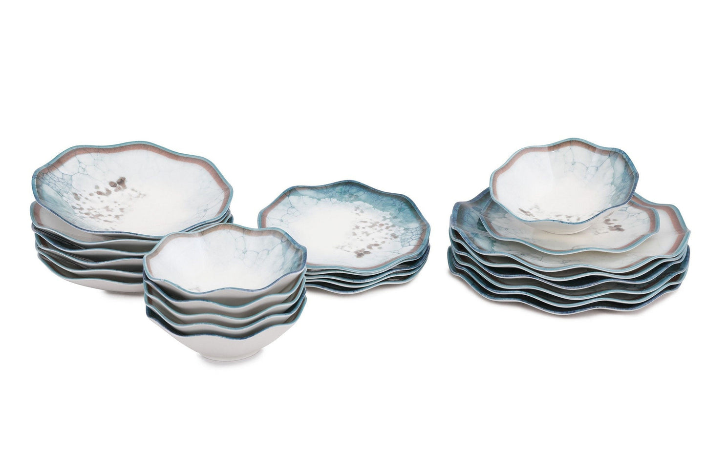 Porculanski set pribora za jelo LILY, 24 dijelni, GBSNES24Y4R1341
