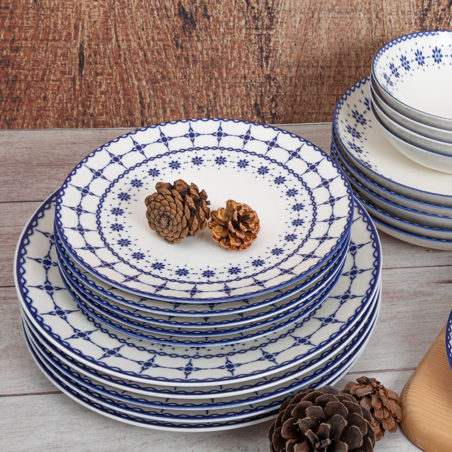 Porculanski set pribora za jelo LAYLA, 24 dijelni, GBSATN24Y4R1614