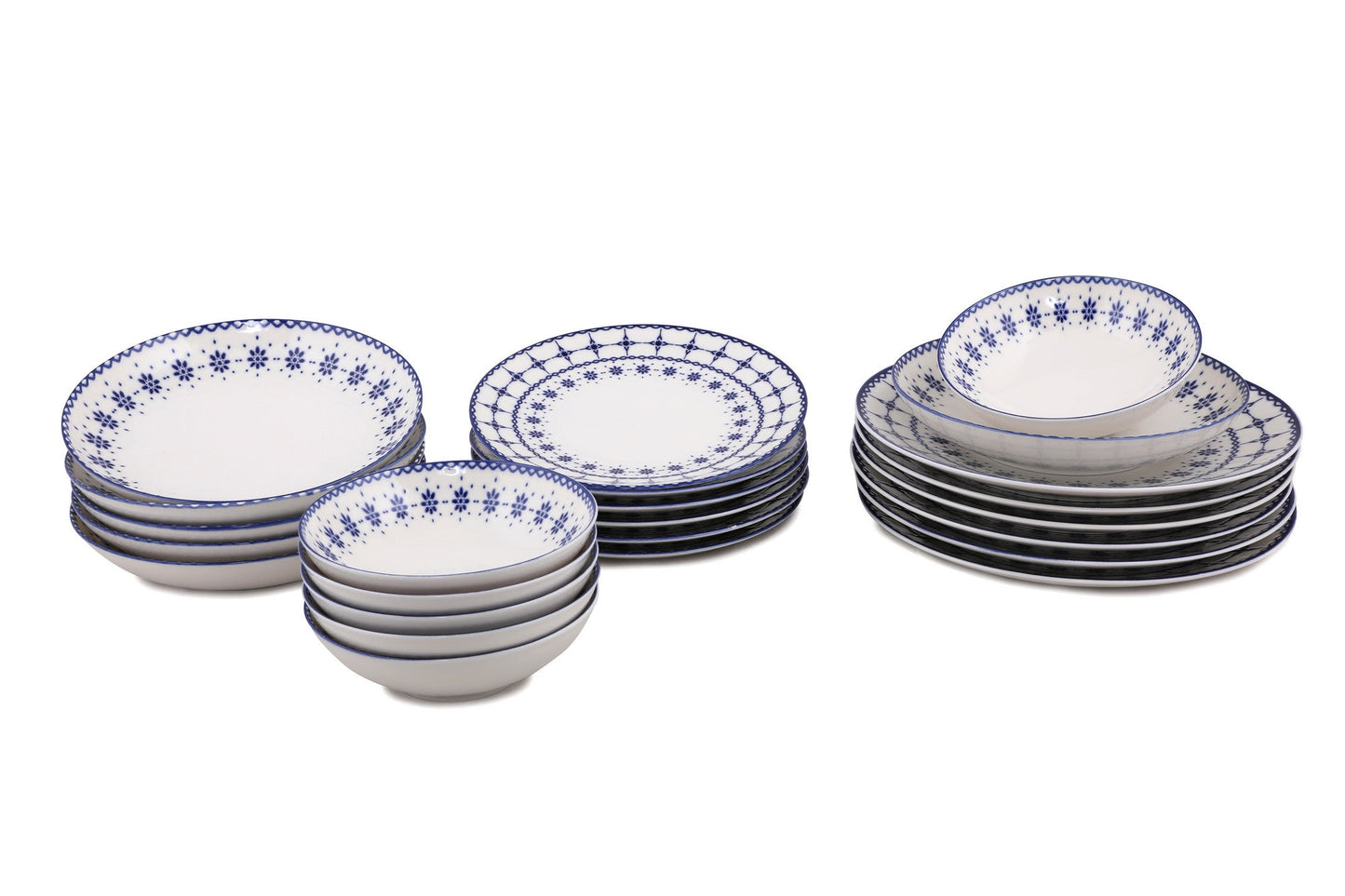 Porculanski set pribora za jelo LAYLA, 24 dijelni, GBSATN24Y4R1614