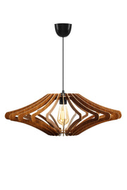 Visilica BODY 2 MDF 3 mm, smeđa, promjer 59 cm, podesivi kael, visina 55 cm, E27 45-60 W, 168