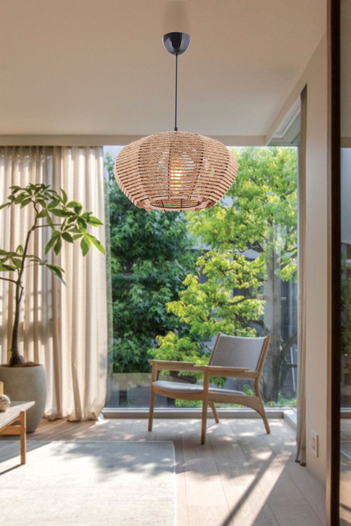 Luster, Jute Ellipse