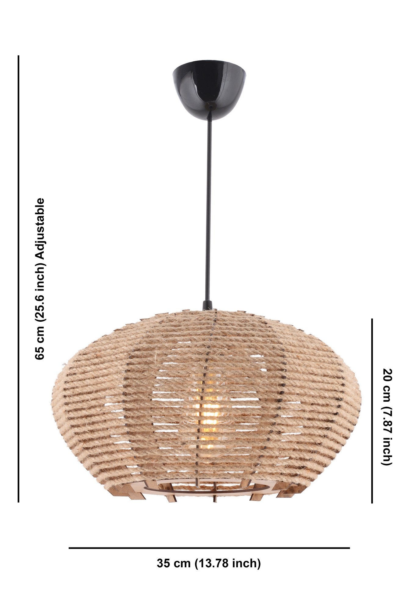 Luster, Jute Ellipse