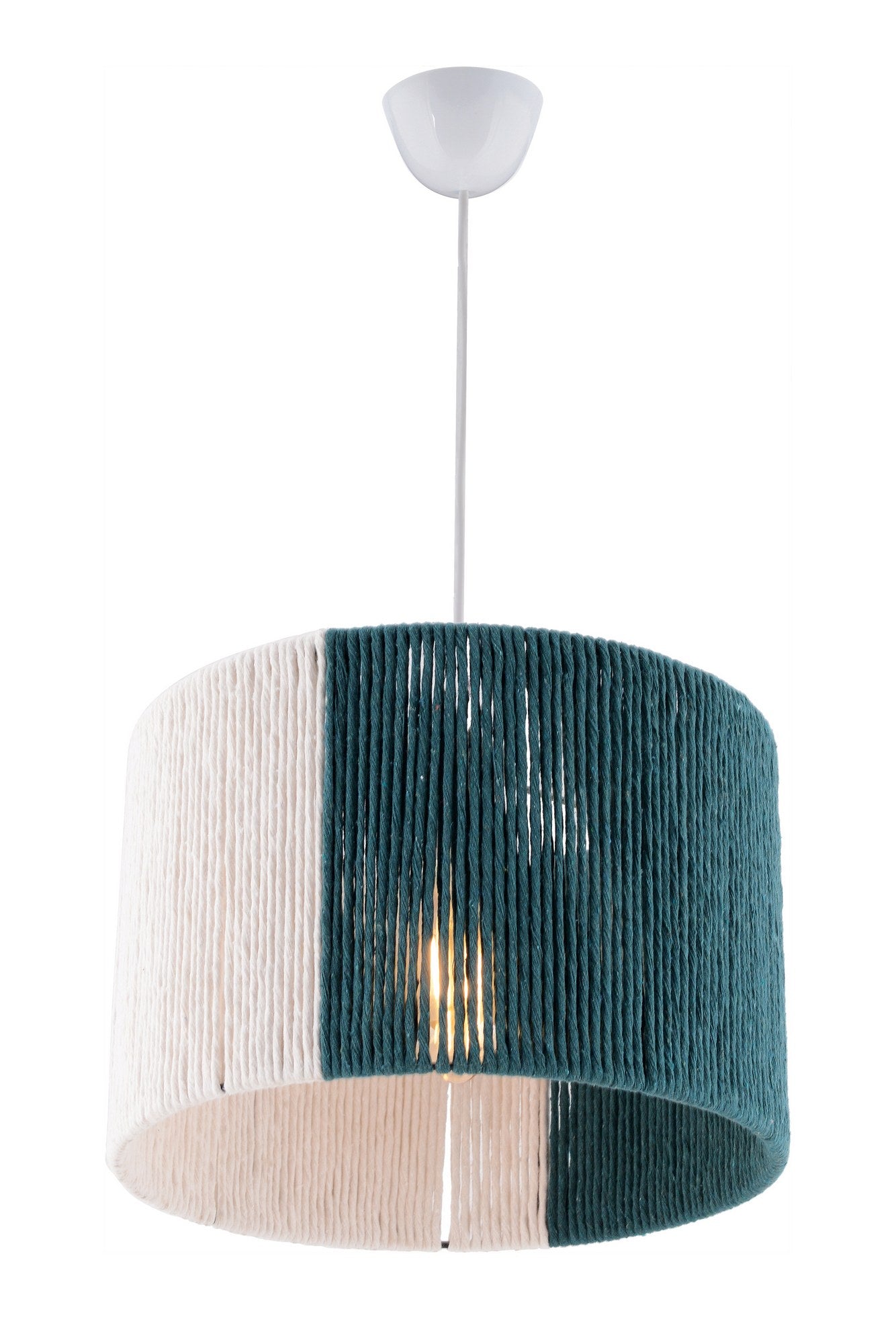 Luster, Cane - Green, White