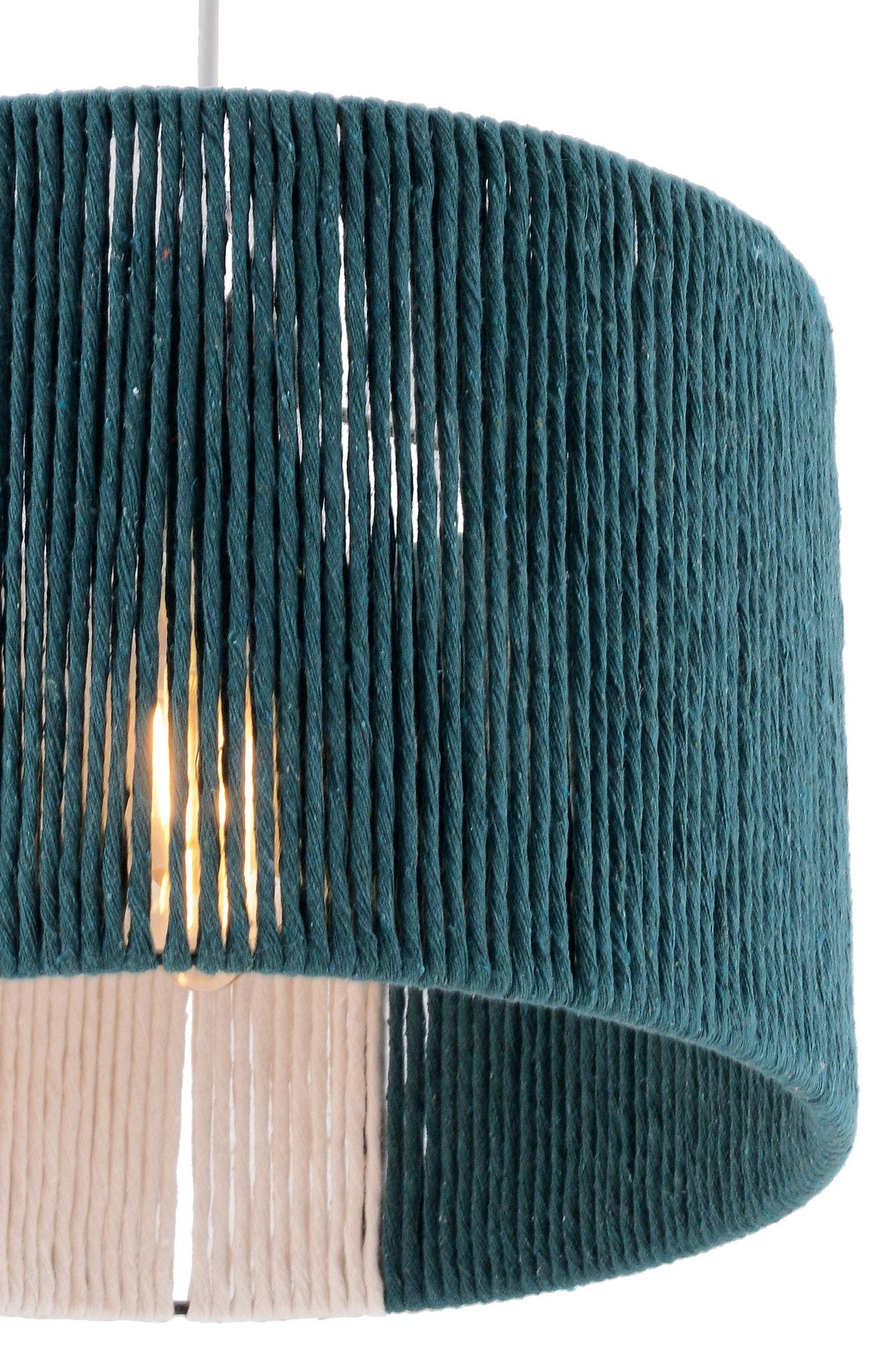 Luster, Cane - Green, White
