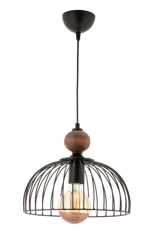 Luster Dorris Wood - crni, prirodni