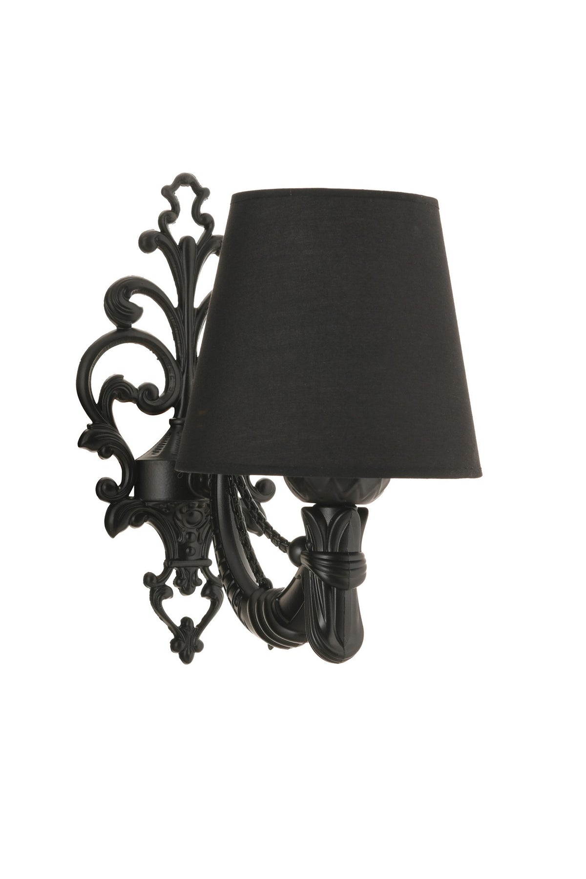 Zidna lampa Gloria - crna