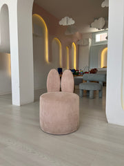 Fotelja Bunny – ružičasta