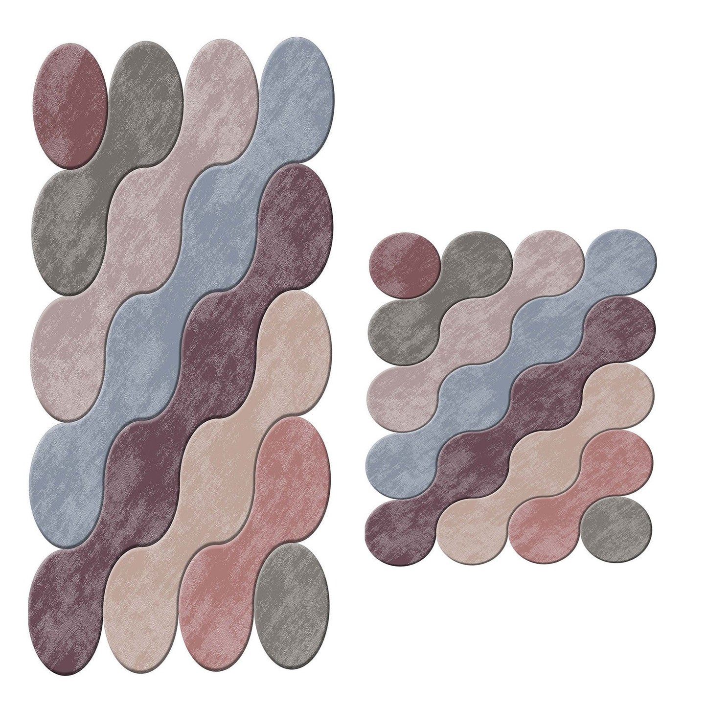 Kupaonski tepih set 2 komada-color, 21011715RN