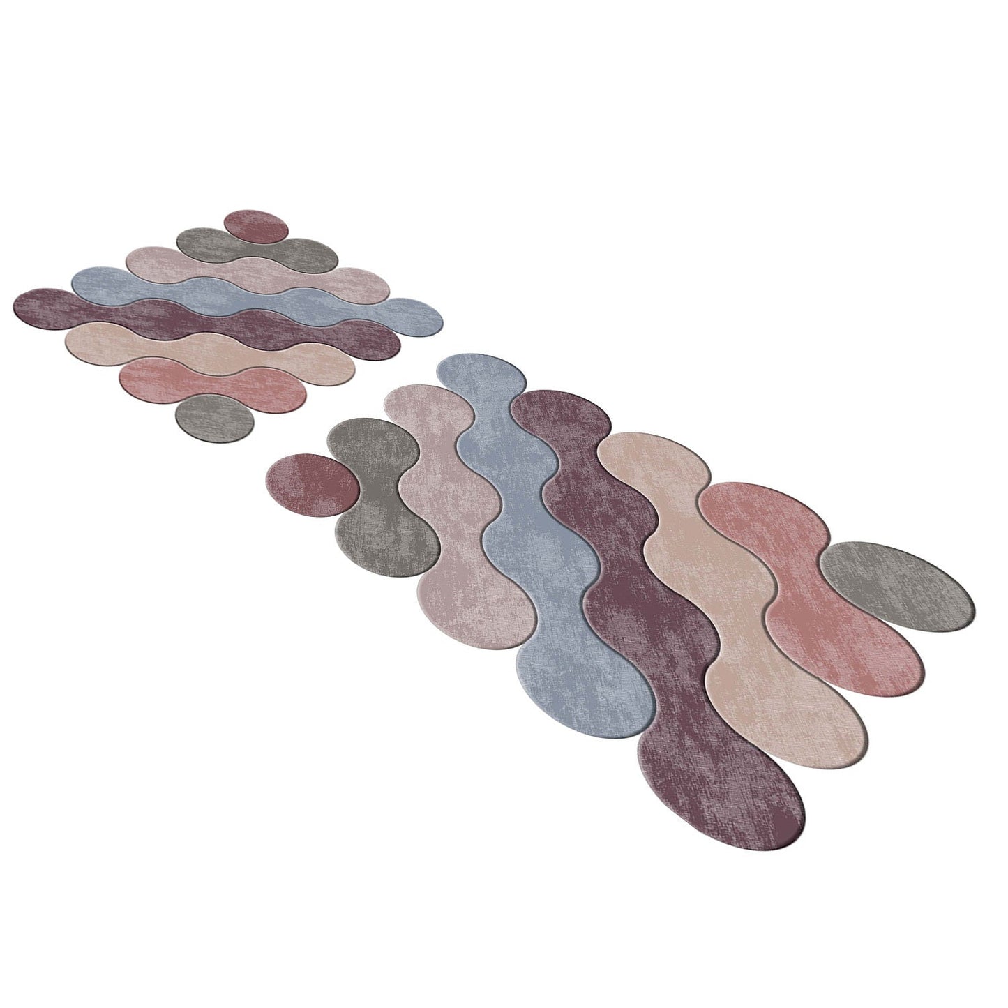 Kupaonski tepih set 2 komada-color, 21011715RN