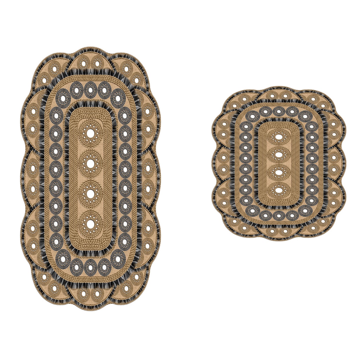 Set kupaonskih prostirki (2 komada) 21017615Ka