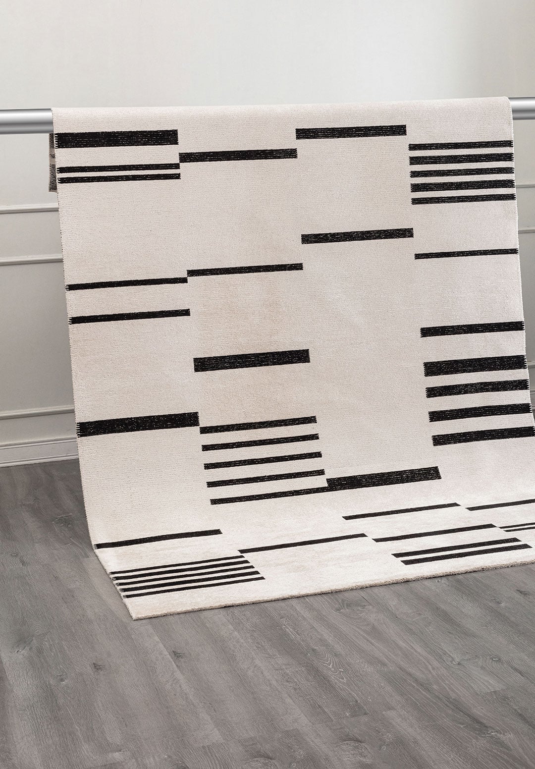 Tepih STEP BLACK, 200 x 250 cm