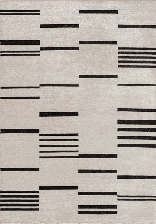 Tepih STEP BLACK, 200 x 300 cm