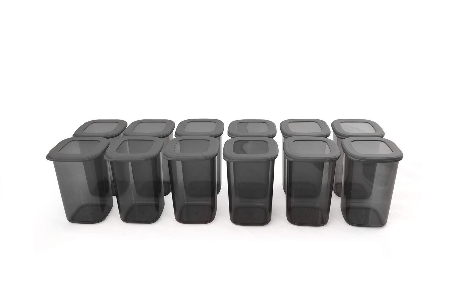 Set staklenki za začine (12 komada), Siva, BNM - 0711 - 12AD