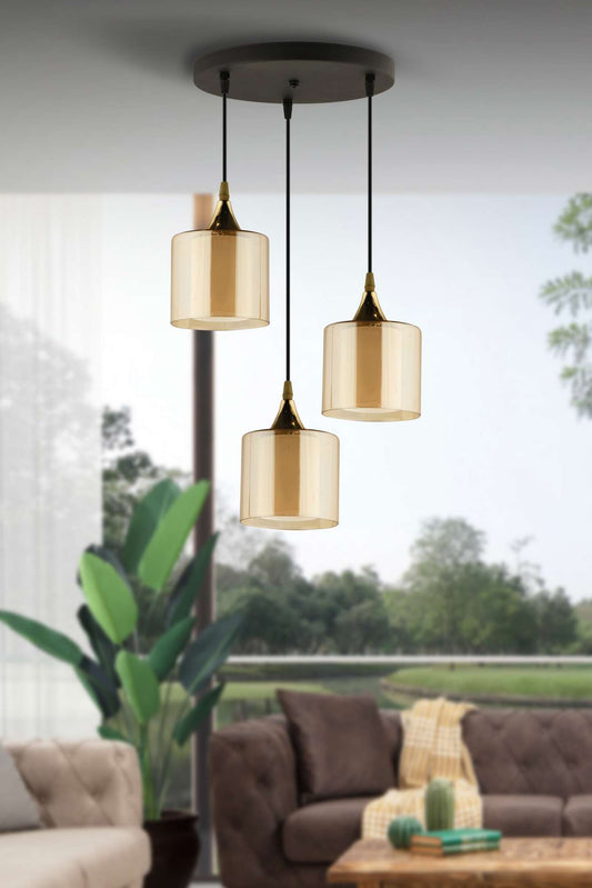 Luster 602, med, crna
