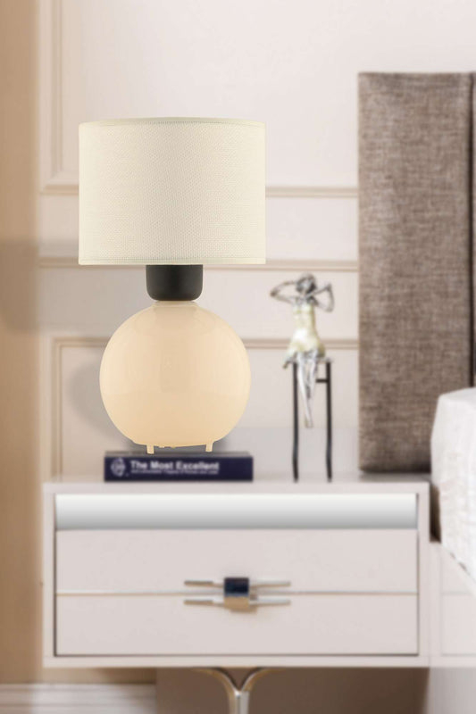 Stolna lampa 817, krem