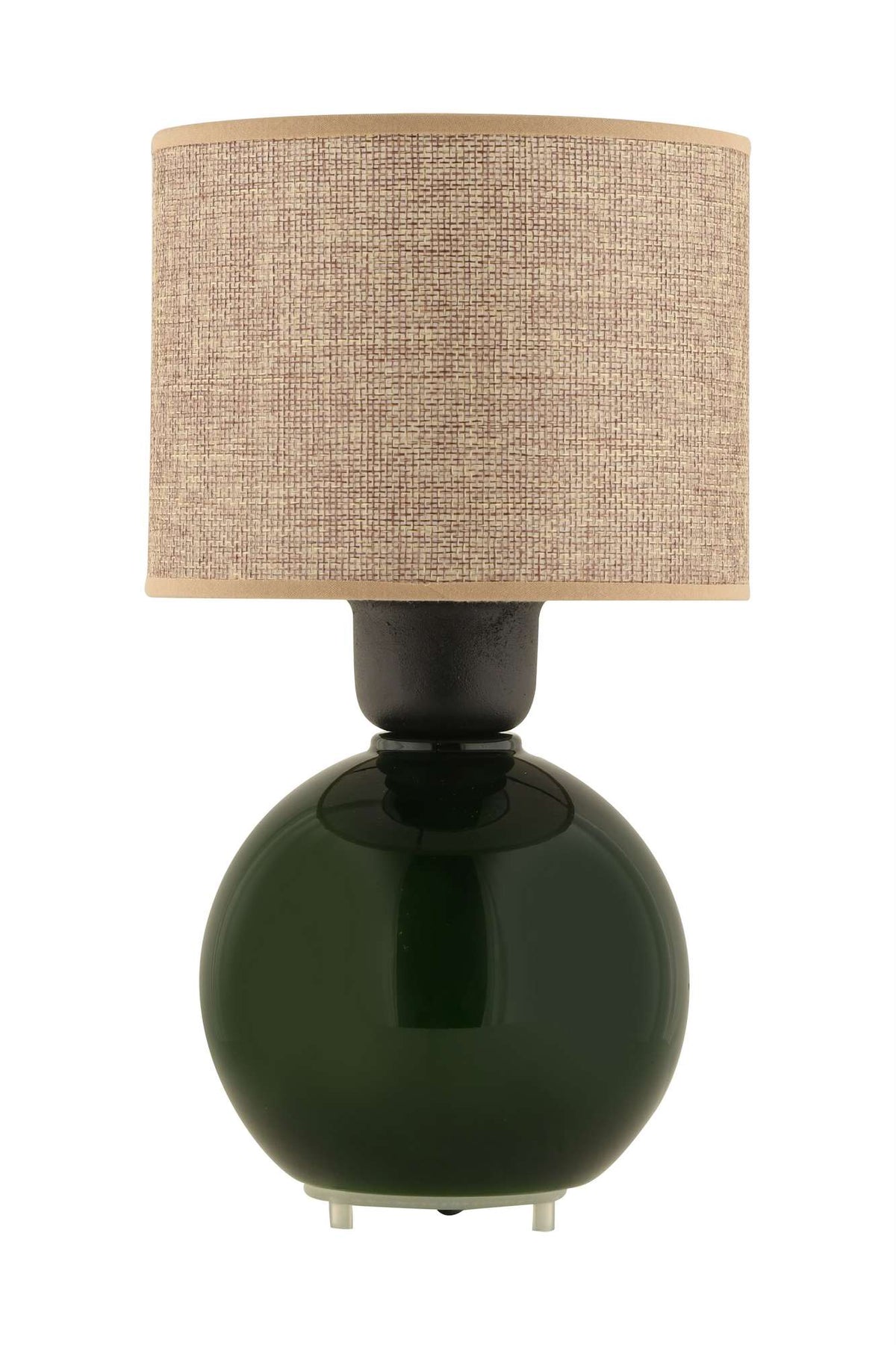 Stolna lampa 824, bež, zelena