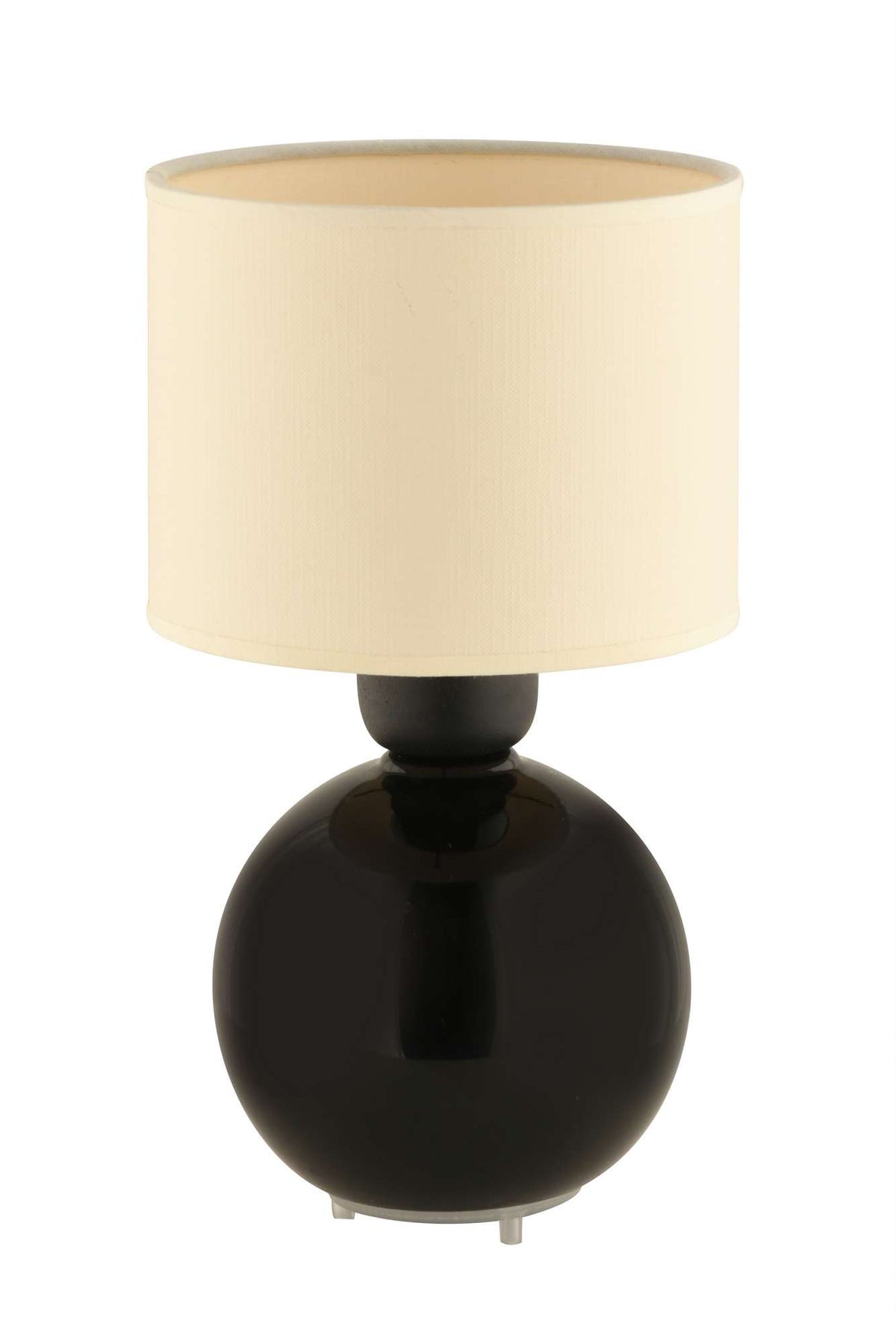 Stolna lampa 831, krem, crna