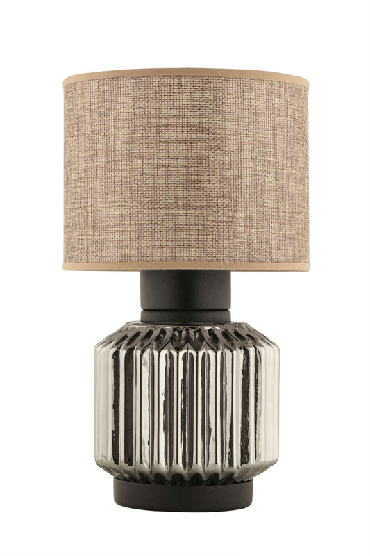Stolna lampa 855, bež, siva